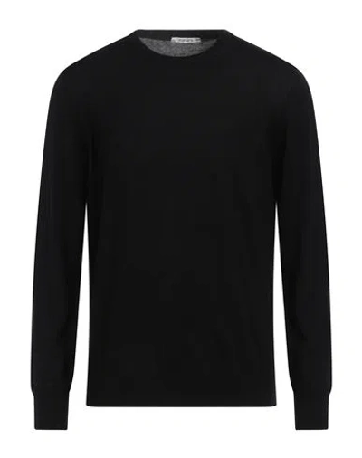 Kangra Cashmere Kangra Man Sweater Black Size 44 Wool