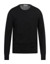 Kangra Cashmere Kangra Man Sweater Black Size 46 Wool