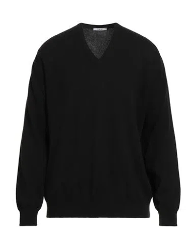 Kangra Cashmere Kangra Man Sweater Black Size 52 Cashmere