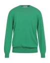 Kangra Cashmere Kangra Man Sweater Green Size 42 Cotton