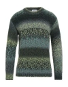 Kangra Cashmere Kangra Man Sweater Green Size 42 Wool, Acrylic, Polyamide, Alpaca Wool In Green
