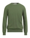 Kangra Cashmere Kangra Man Sweater Green Size 46 Wool