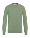 Kangra Cashmere Kangra Man Sweater Green Size 46 Wool, Cashmere