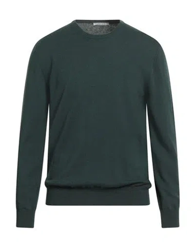Kangra Cashmere Kangra Man Sweater Green Size 48 Wool