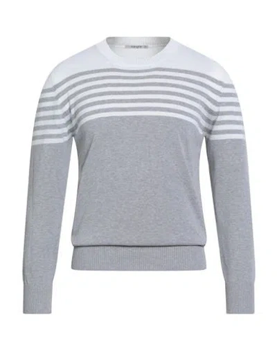 Kangra Cashmere Kangra Man Sweater Grey Size 36 Cotton In Gray