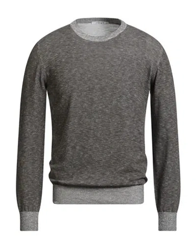 Kangra Cashmere Kangra Man Sweater Grey Size 38 Cotton In Gray
