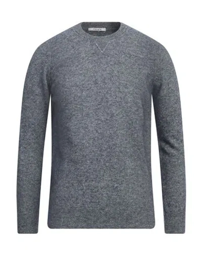 Kangra Cashmere Kangra Man Sweater Grey Size 42 Cotton, Alpaca Wool, Polyamide, Wool, Elastane