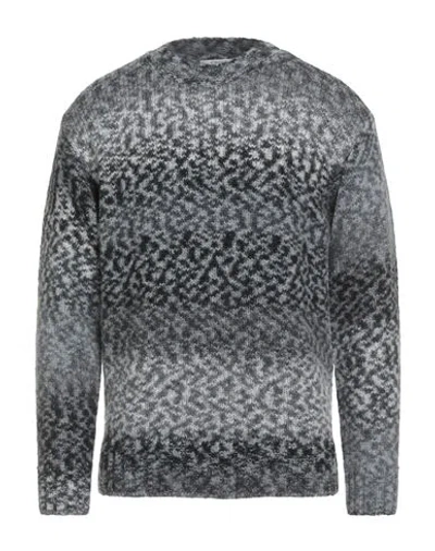 Kangra Cashmere Kangra Man Sweater Grey Size 42 Wool, Acrylic, Polyamide, Alpaca Wool In Multi