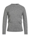 Kangra Cashmere Kangra Man Sweater Grey Size 44 Cotton, Wool, Acrylic, Alpaca Wool