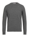 Kangra Cashmere Kangra Man Sweater Grey Size 46 Cashmere In Gray
