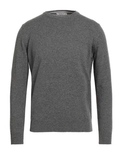 Kangra Cashmere Kangra Man Sweater Grey Size 46 Cashmere In Gray