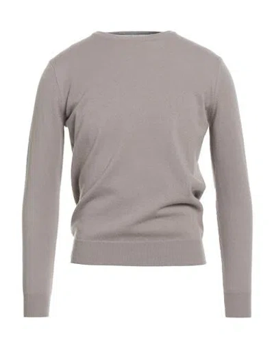 Kangra Cashmere Kangra Man Sweater Khaki Size 36 Cashmere