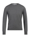 Kangra Cashmere Kangra Man Sweater Lead Size 46 Wool In Gray