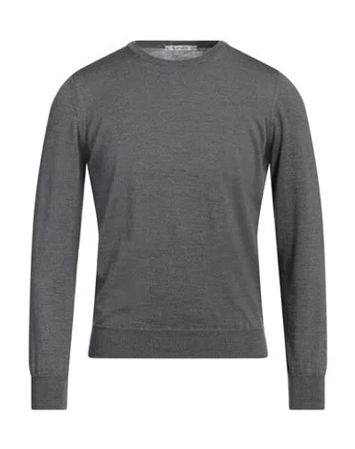 Kangra Cashmere Kangra Man Sweater Lead Size 46 Wool In Gray