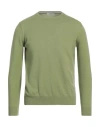 Kangra Cashmere Kangra Man Sweater Light Green Size 48 Cashmere In Green