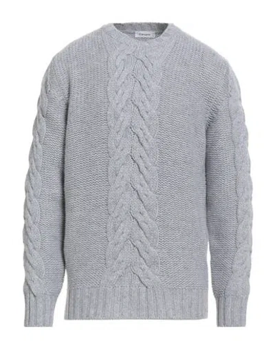 Kangra Cashmere Kangra Man Sweater Light Grey Size 44 Wool In Gray