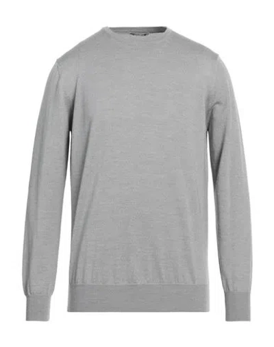 Kangra Cashmere Kangra Man Sweater Light Grey Size 42 Wool
