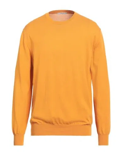 Kangra Cashmere Kangra Man Sweater Mandarin Size 46 Cotton