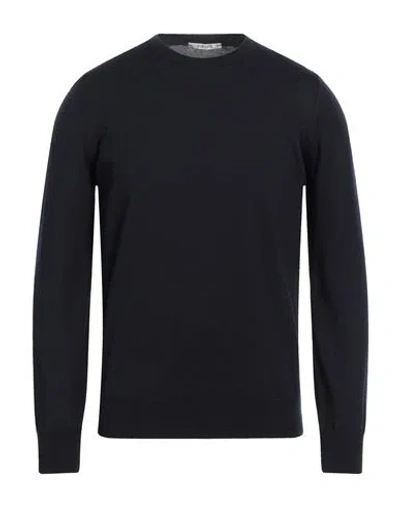 Kangra Cashmere Kangra Man Sweater Midnight Blue Size 38 Wool