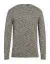 Kangra Cashmere Kangra Man Sweater White Size 44 Cotton In Green