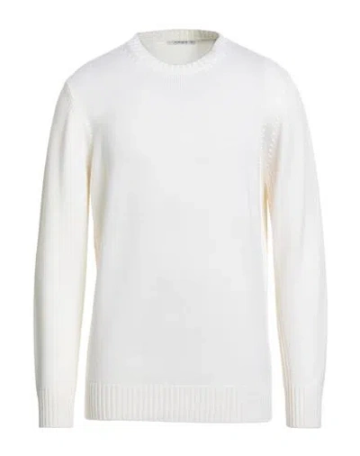 Kangra Cashmere Kangra Man Sweater Off White Size 46 Wool