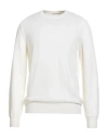 Kangra Cashmere Kangra Man Sweater Off White Size 46 Wool