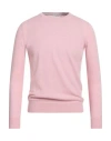 Kangra Cashmere Kangra Man Sweater Pink Size 36 Cashmere In Pink