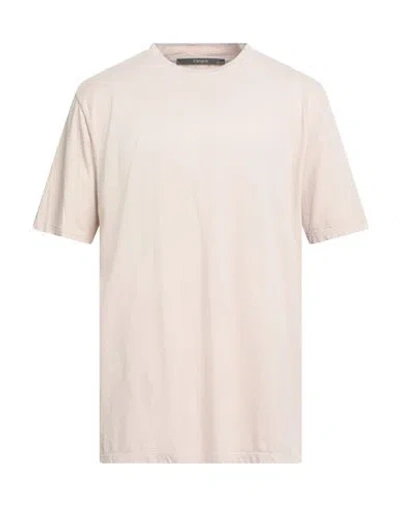Kangra Cashmere Kangra Man T-shirt Beige Size 46 Cotton In Neutral
