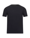 Kangra Cashmere Kangra Man T-shirt Navy Size 44 Cotton