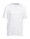 Kangra Cashmere Kangra Man T-shirt White Size 42 Cotton In White