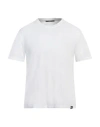 Kangra Cashmere Kangra Man T-shirt White Size 42 Cotton In White