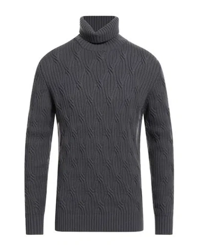 Kangra Cashmere Kangra Man Turtleneck Lead Size 42 Wool
