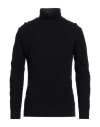 Kangra Cashmere Kangra Man Turtleneck Midnight Blue Size 42 Wool