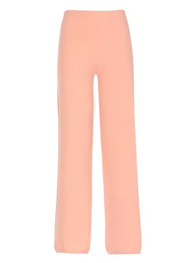 Kangra Cashmere Kangra Pink Viscose Pants