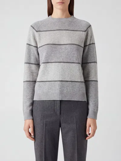 Kangra Cashmere Kangra Sweater Woman Color Grey In Gray