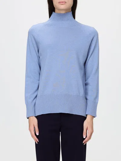 Kangra Cashmere Kangra Sweater Woman Color Sky Blue