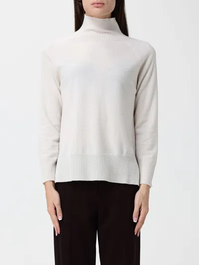 Kangra Cashmere Kangra Sweater Woman Color Yellow Cream In White