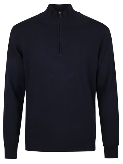 Kangra Cashmere Kangra Turtleneck Sweather In Blue