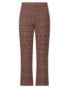 Kangra Cashmere Kangra Woman Pants Camel Size 6 Wool, Cashmere In Beige