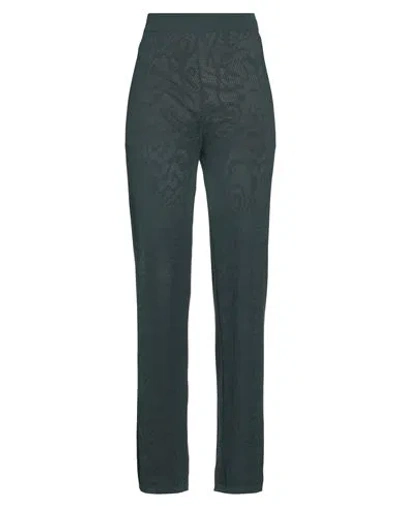 Kangra Cashmere Kangra Woman Pants Deep Teal Size 6 Cotton In Green