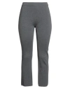Kangra Cashmere Kangra Woman Pants Grey Size 6 Merino Wool In Gray