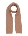 Kangra Cashmere Kangra Woman Scarf Camel Size - Wool In Neutral