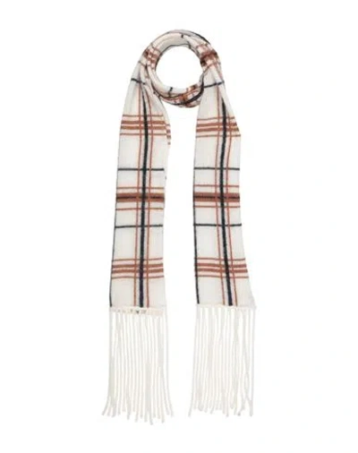 Kangra Cashmere Kangra Woman Scarf Ivory Size - Alpaca Wool, Polyamide, Wool In Green