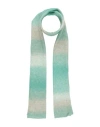 Kangra Cashmere Kangra Woman Scarf Light Green Size - Alpaca Wool, Polyamide In Green
