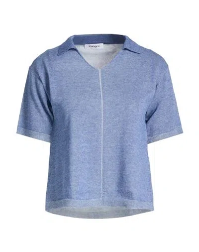 Kangra Cashmere Kangra Woman Sweater Light Blue Size 6 Viscose