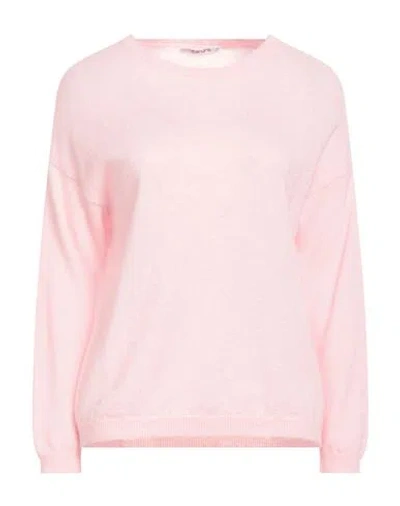 Kangra Cashmere Kangra Woman Sweater Light Pink Size 6 Alpaca Wool, Cotton