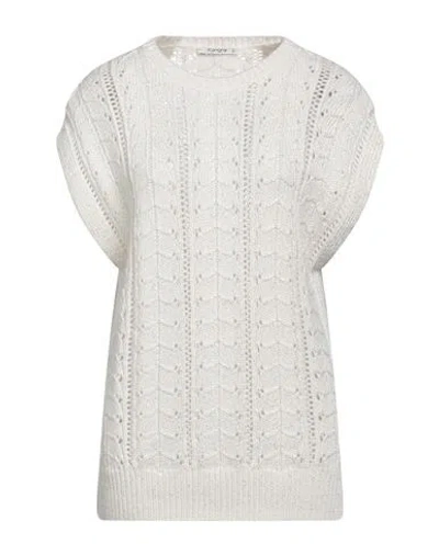 Kangra Cashmere Kangra Woman Sweater Off White Size 4 Merino Wool, Polyester