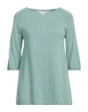 Kangra Cashmere Kangra Woman Sweater Light Green Size 4 Cotton In Sage Green