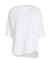 Kangra Cashmere Kangra Woman Sweater White Size M Linen
