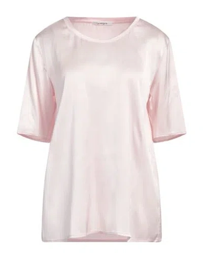 Kangra Cashmere Kangra Woman Top Pink Size 10 Viscose, Elastane